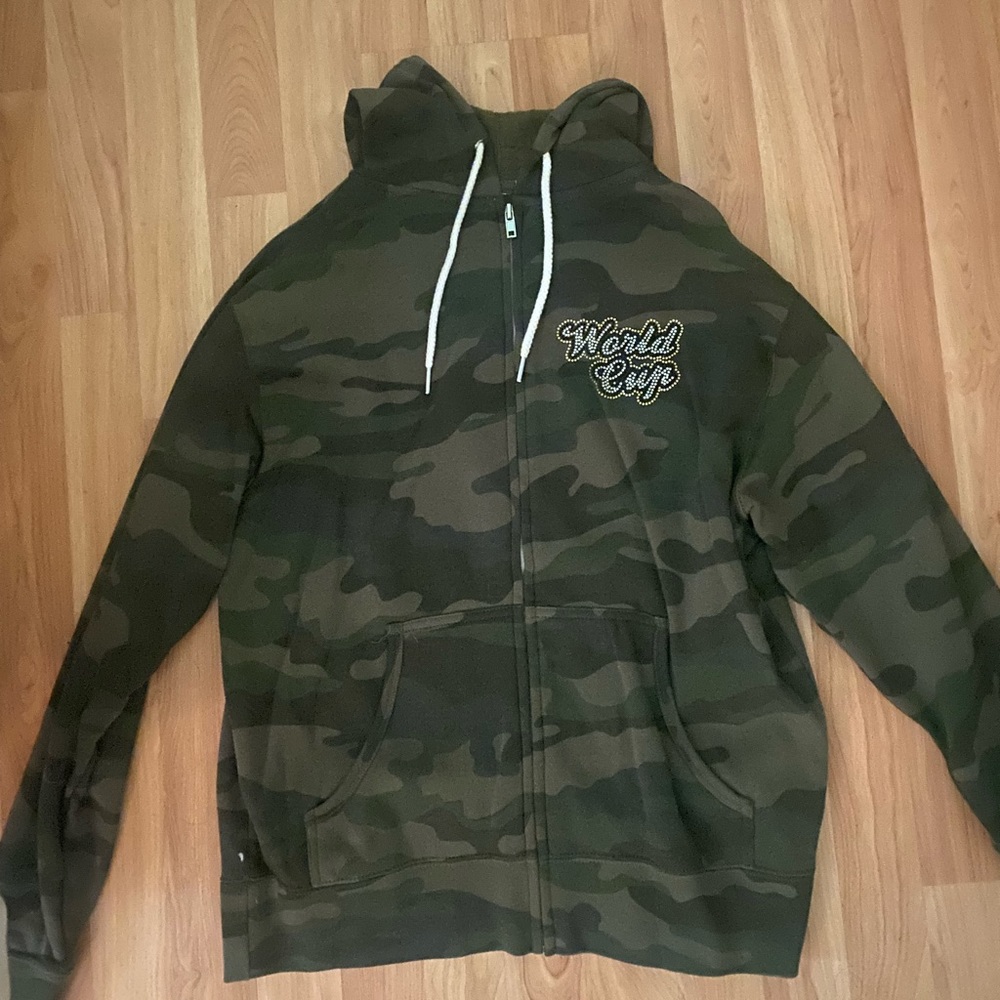 Wcss camo zip up